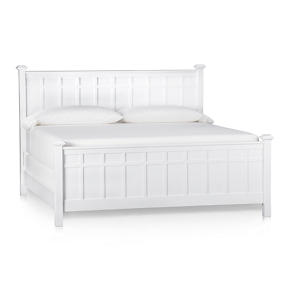 Brighton White King Bed