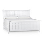 Brighton White King Bed.