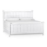 Brighton White King Bed