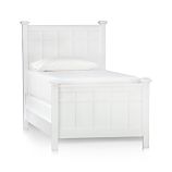 Brighton White Twin Bed