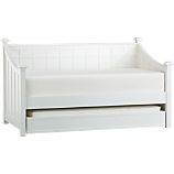 Brighton White Daybed with Trundle Set