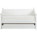 Brighton White Daybed with Trundle