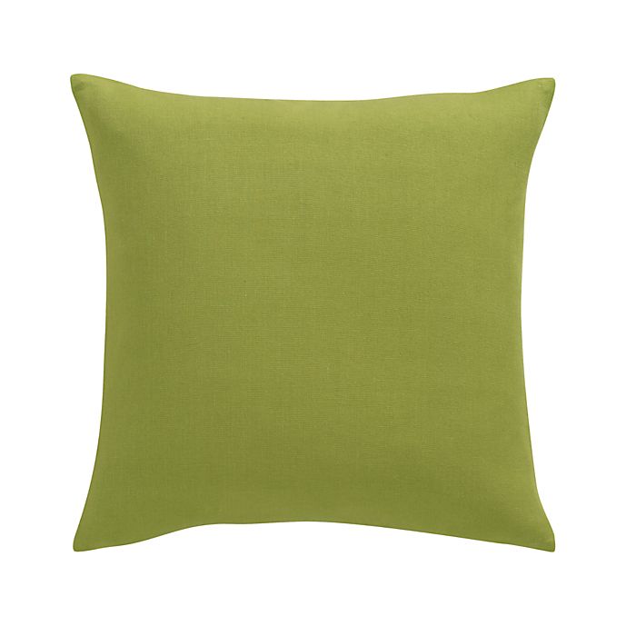 Crate and Barrel: Brinkley Pillow in Chartreuse