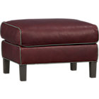 Bronson Leather Ottoman