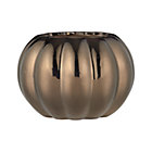 Bronze Pumpkin Large Vase.