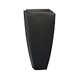 Bronze 26.5" Tall Tapered Planter