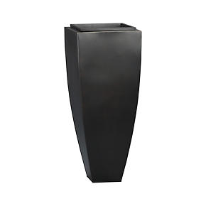 Bronze 33.75 Tall Tapered Planter