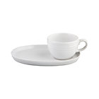 2-Piece Soup and Sandwich Set: 18 oz.; 5"dia.x3.25"H mug, 11"Wx7.75"Dx1"H plate