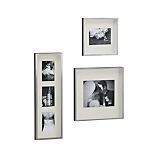 Brushed Silver Wall Frames