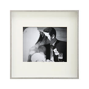 Brushed Silver 8x10 Wall Frame
