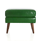 Bryce Leather Ottoman
