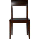 Cabria Dark Side Chair. 17.5"H seat;