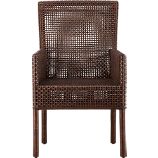 Cabria Honey Brown Woven Arm Chair