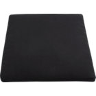 Black Woven Arm Chair Cushion.