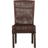 Cabria Honey Brown Woven Side Chair