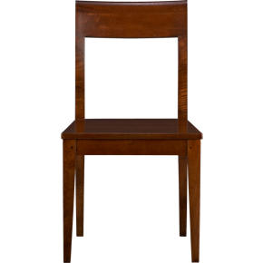 Cabria Honey Brown Wood Side Chair