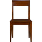 Cabria Honey Brown Side Chair. 17.5"H seat;