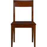 Cabria Honey Brown Wood Side Chair
