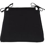 Cabria Black Cushion for Wood Chair