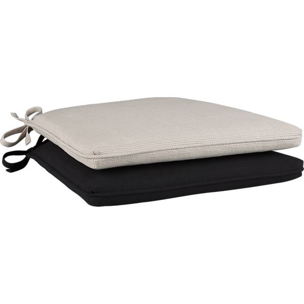 Cabria Natural Cushion for Wood Chair Crate and Barrel