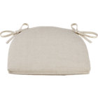 Calista Natural Side Chair Cushion.