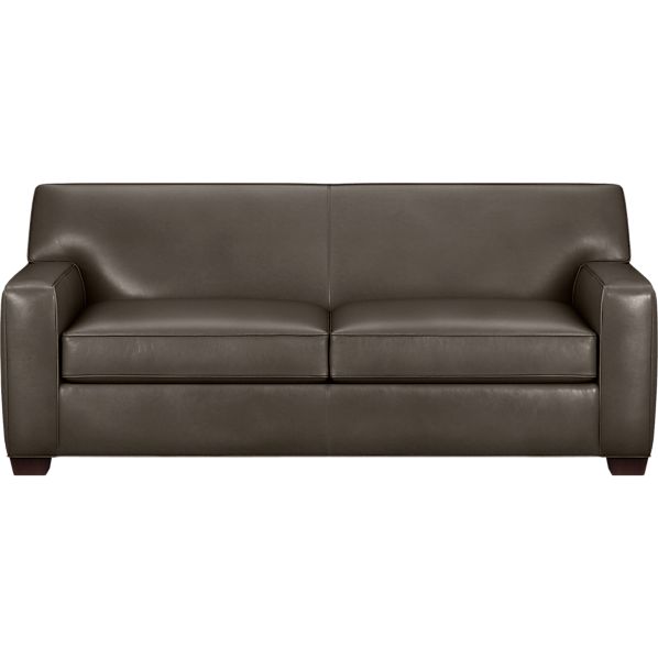 leather sleeper couch