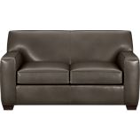 Cameron Leather Loveseat