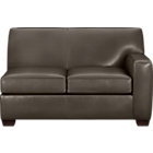 Cameron Leather Sectional Right Arm Loveseat