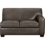 Cameron Leather Sectional Right Arm Loveseat