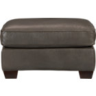 Cameron Leather Ottoman