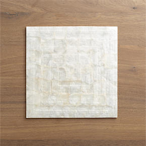 Capiz Shell Square Placemat