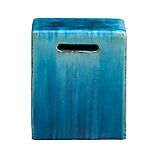 Carilo Blue Garden Stool