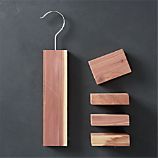 Cedar Hang-Up/Cedar Blocks Set of Four