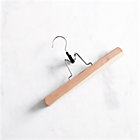 Cedar Pants Hanger with Clamp.
