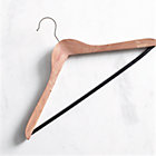 Cedar Suit Hanger with Nonslip Bar.
