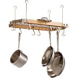 Small Maple Ceiling Pot Rack