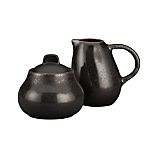 Celeste Sugar Bowl with Lid and Creamer