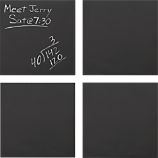 Chalkboard Square Set of Four