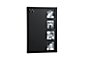 Chalkboard 4x4 4-Pic Frame-Memo Board with Magnets