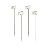 Set of 4 Cheese Wedge Picks