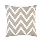 Chevron Off-White Pillow.