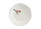 Chickadee Orange 8.25" Plate