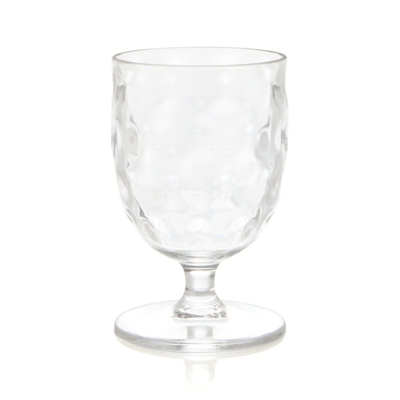 Chill Acrylic Wine Glass Crate and Barrel