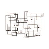 Circuit Wall Candleholder