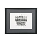 Cityscape Boston Print.