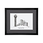 Cityscape Dallas Print.