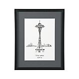 Cityscape Seattle Print