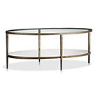 Oval Coffee Table.