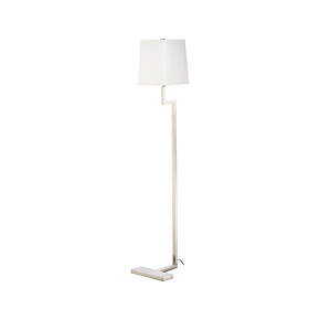 Clare Antiqued Silver Floor Lamp