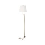 Clare Antiqued Silver Floor Lamp